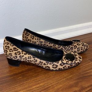 Franco Sarto L-Asia Cheetah Print Heels